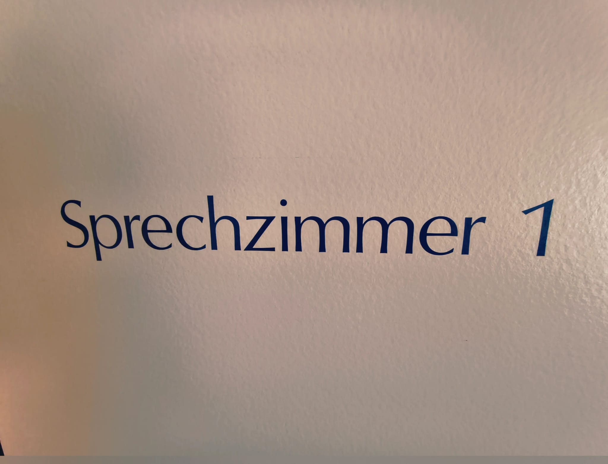 Sprechzimmer 1