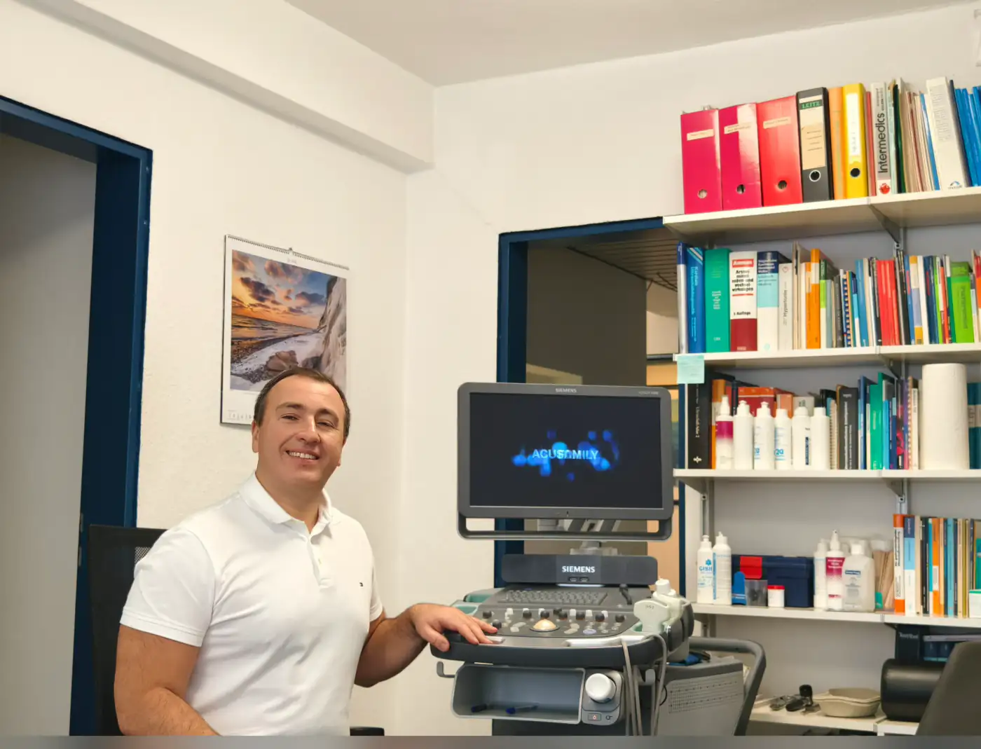 Raum für Ultraschalluntersuchungen – Praxis Johannisstraße, Osnabrück – Foto 1 von 9