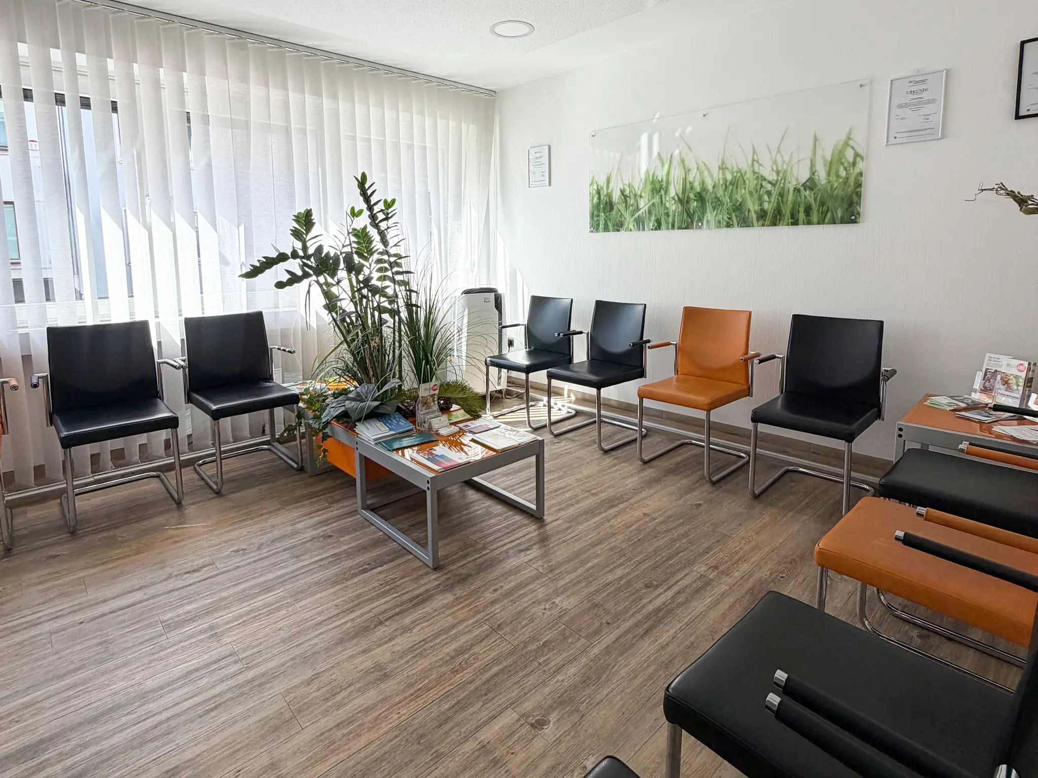 Blick in die Räume unserer Praxen in Osnabrück